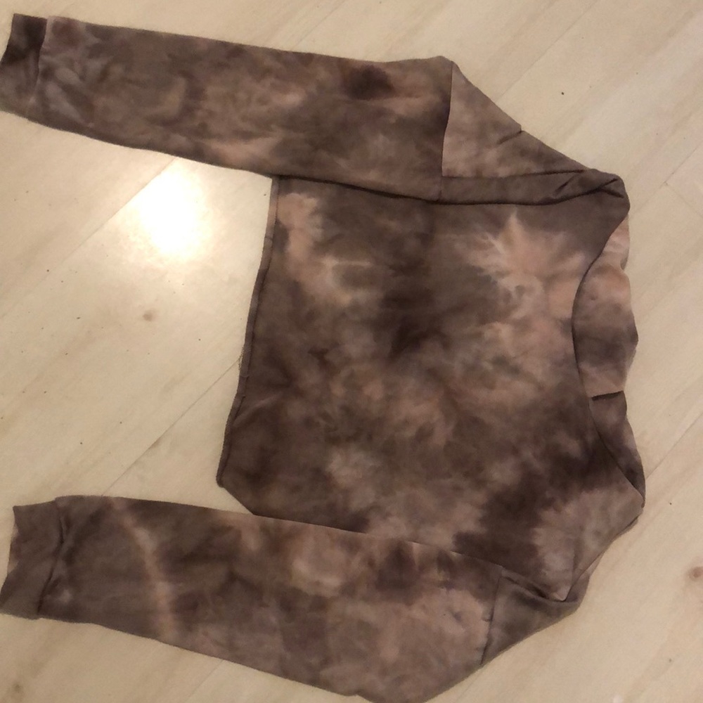 Cropped sweatshirt
